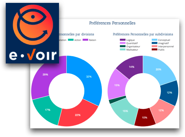 Restitution de préférences personnelles via l'outil eVoir